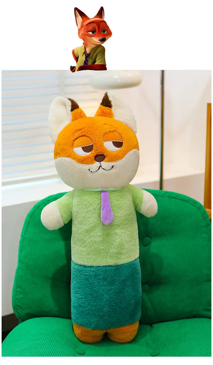 70/90/110cm Big Size Zoo Tropolis Nick Wilde Judith Laverne Hopps Disney Anime Plush Stuffed Doll Pillow Plushies Ornaments Gift
