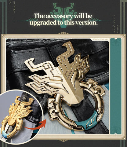 Dan Heng IL Permansor Terrae Cosplay Costume Game Honkai: Star Rail【S-2XL】DokiDoki-SR Danheng Tail Halloween Cosplay Plus Size