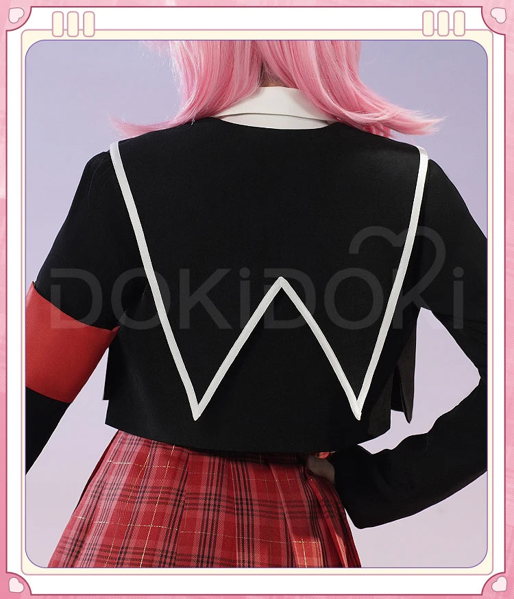 Hinamori Amu Cosplay Costume Anime Shugo Chara! Cosplay DokiDoki-SR Women Cute School Uniform JK Hinamori Amu Cosplay