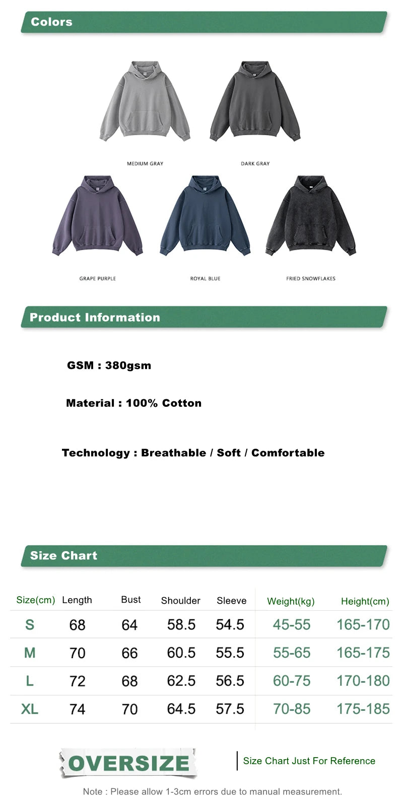 ZODF Retro Autumn Winter Washed Cotton Hoodies Unisex Loose 380gsm Knitted Sport Hooded Pullovers Brand Clothes HY0884