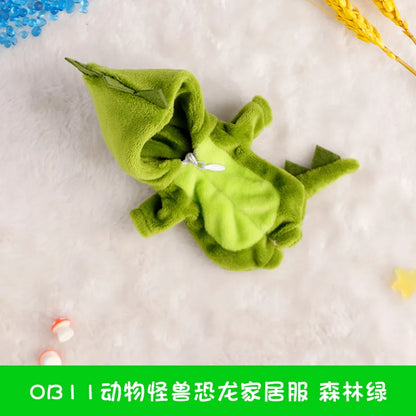 New Cute Dinosaur Animal Monster Doll Clothes For Ob11 obitsu 11 Molly Gsc 1/12 BJD Doll Accessories Clothing BJD Baby Clothes