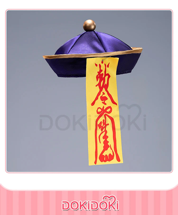 Mikuu Cosplay Costume【S-2XL】DokiDoki-N Mikku Cosplay Cheongsam Women Sexy Purple Dress Halloween Little Zombie Plus Size