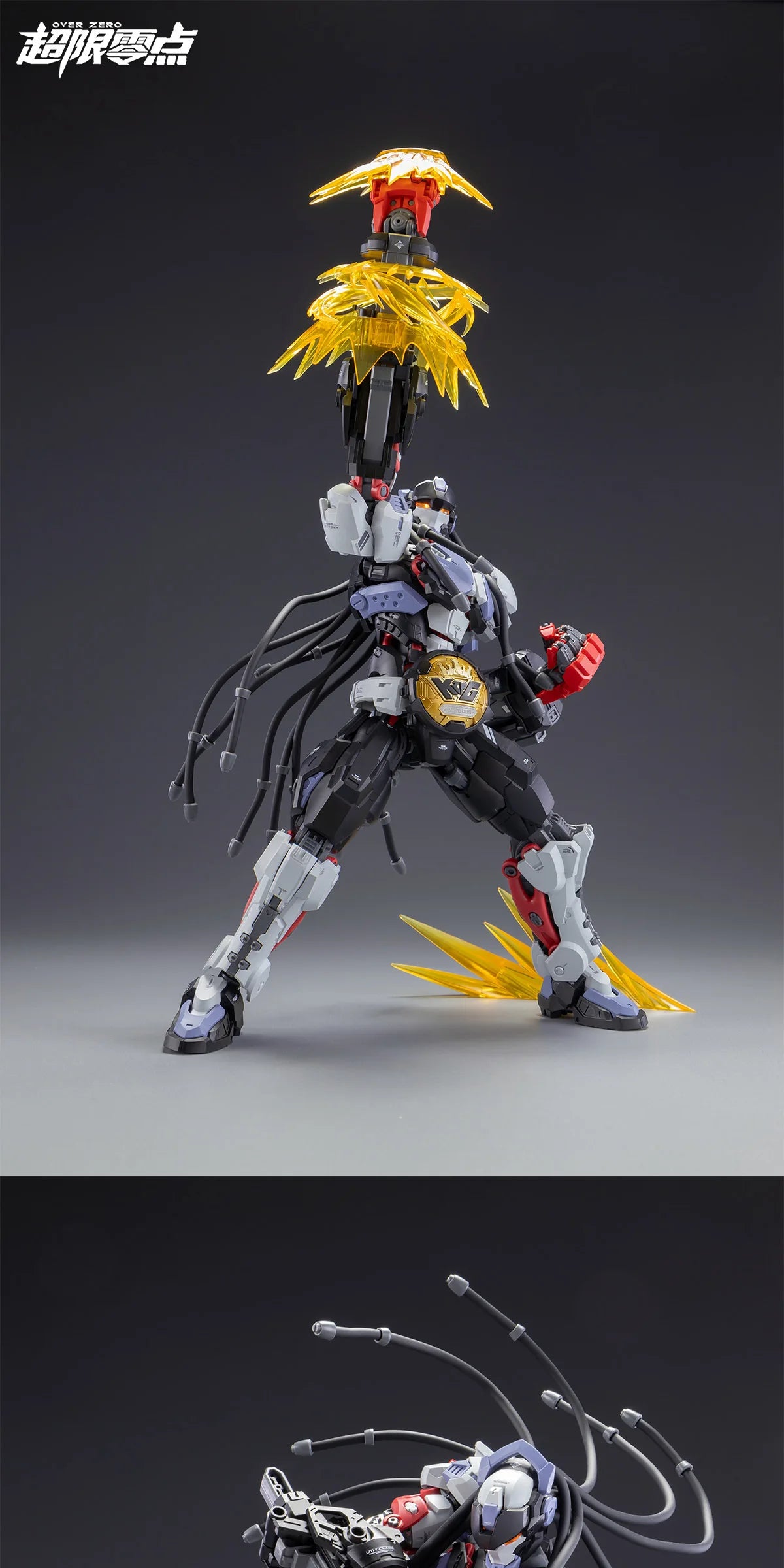 HEMOXIAN OVER ZERO 1/10 Vol.3 Boxer BAKI Assembly Model Kit Robot Action Figure PVC Toy Halloween Gift