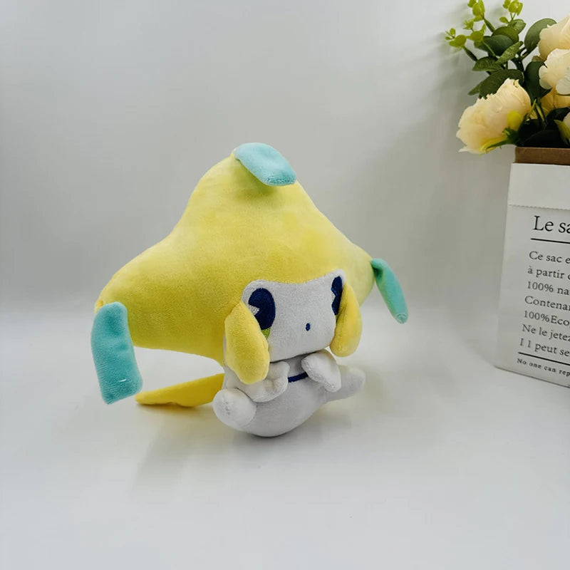 30cm Jirachi Pokemon Plush Toys Anime Cartoon Wishing Star Pokémon Plushie Kawaii Doll Stuffed Gift for Kids Birthday Xmas