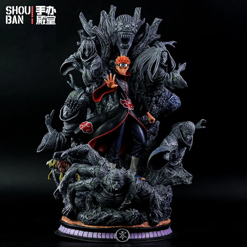 41cm Pain Figures Cartoon Naruto Anime Figure Pain Model Gk Pvc Statue Figurine Doll Collection Car Decotation Children Toy Gift