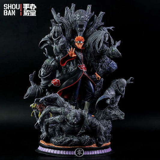 41cm Pain Figures Cartoon Naruto Anime Figure Pain Model Gk Pvc Statue Figurine Doll Collection Car Decotation Children Toy Gift
