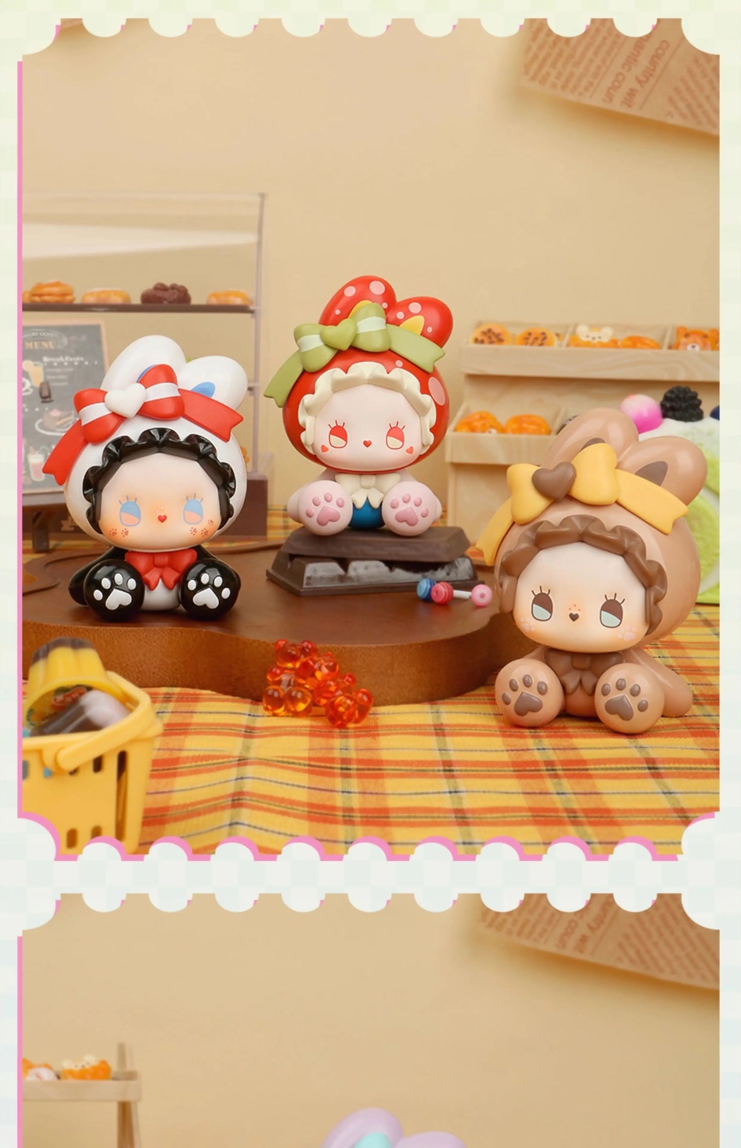 Emma Rabbit Collector Series Blind Box Trendy Toy Doll Exquisite desktop ornaments room decorations mysterious boxes girls gifts