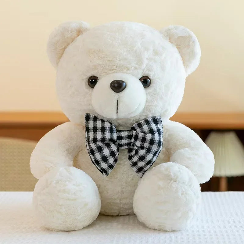 45cm Cute Cartoon Bixin Bear Series Plush Toys Stuffed Soft Animals Dressing Up Doll for Girls Kids Nice Surprise Birthday Gifts