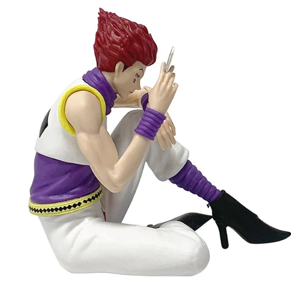 11cm Hunter x Hunter Chrollo Lucilfer Anime Figure Hisoka Action Figure Killua Zoldyck Kurapika Figurine Collectible Model T