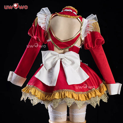 IN STOCK UWOWO Neroo Cosplay Game Fatee/Grandd Orderr Neroo Maid Dress Cosplay Costume Halloween Costume