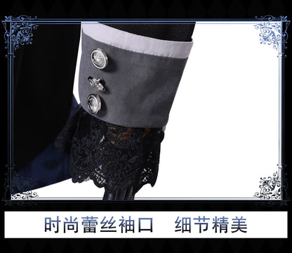 Black Butler Ciel Phantomhive Cosplay Costume Polyester Unisex Set