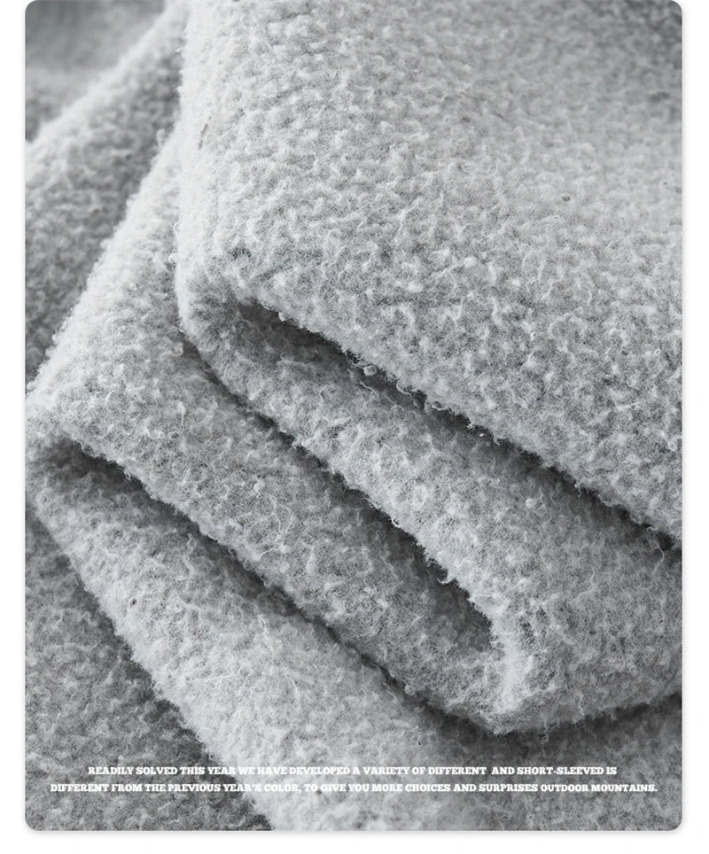 ZODF Vintage 350gsm Man Washed Boxy Fleece Hoodie Unisex Loose Ripped Warm Button Winter Hooded Pullovers Brand Clothing HY0053