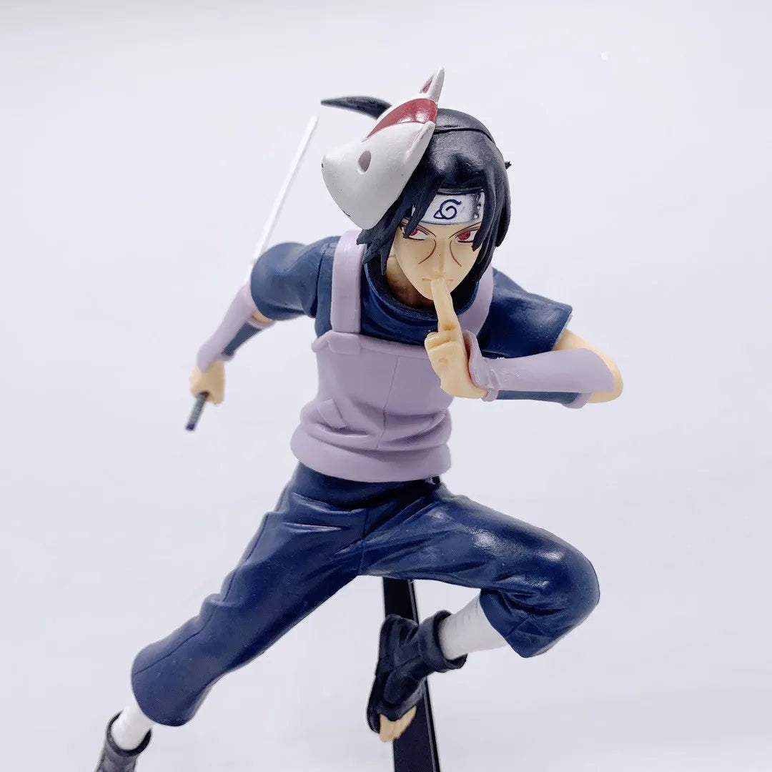15cm Bandai Naruto Anime Figure Uchiha Itachi Action Figure PVC Collection Model Doll Ornaments Toys Gifts