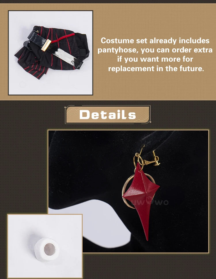 PRE SALE UWOWO  Phrolova Cosplay Game Wuthering Waves WuWa Phrolova Cosplay Costume Halloween Costume