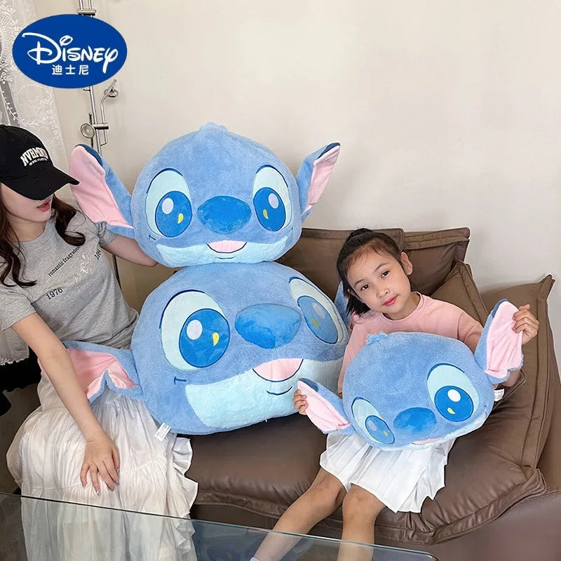 70x110cm Super Big Size Stitch Disney Anime Plush Stuffed Doll Kawaii Lotso Pillow Room Decoration Plushies Holiday Gift