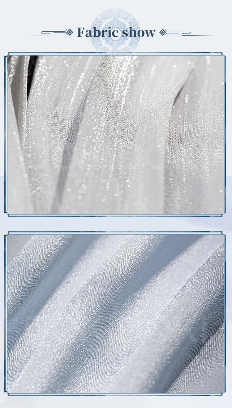 【Official】IN STOCK Lan Wangji Wei Wuxian Doujin Cosplay Costume Anime Dao Mo To Shi DokiDoki-SR Men Winter Halloween Costume