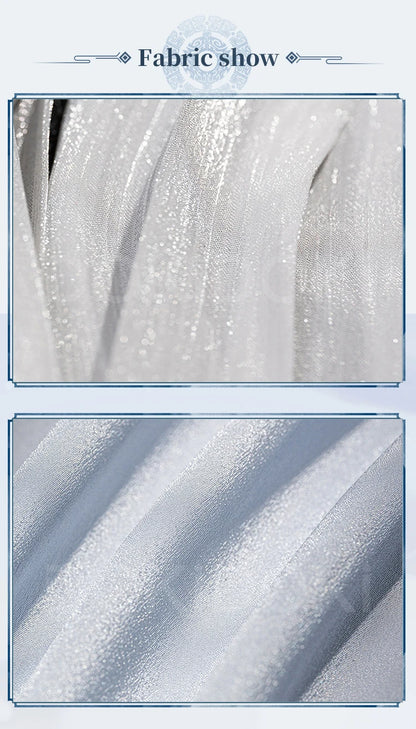 【Official】IN STOCK Lan Wangji Wei Wuxian Doujin Cosplay Costume Anime Dao Mo To Shi DokiDoki-SR Men Winter Halloween Costume