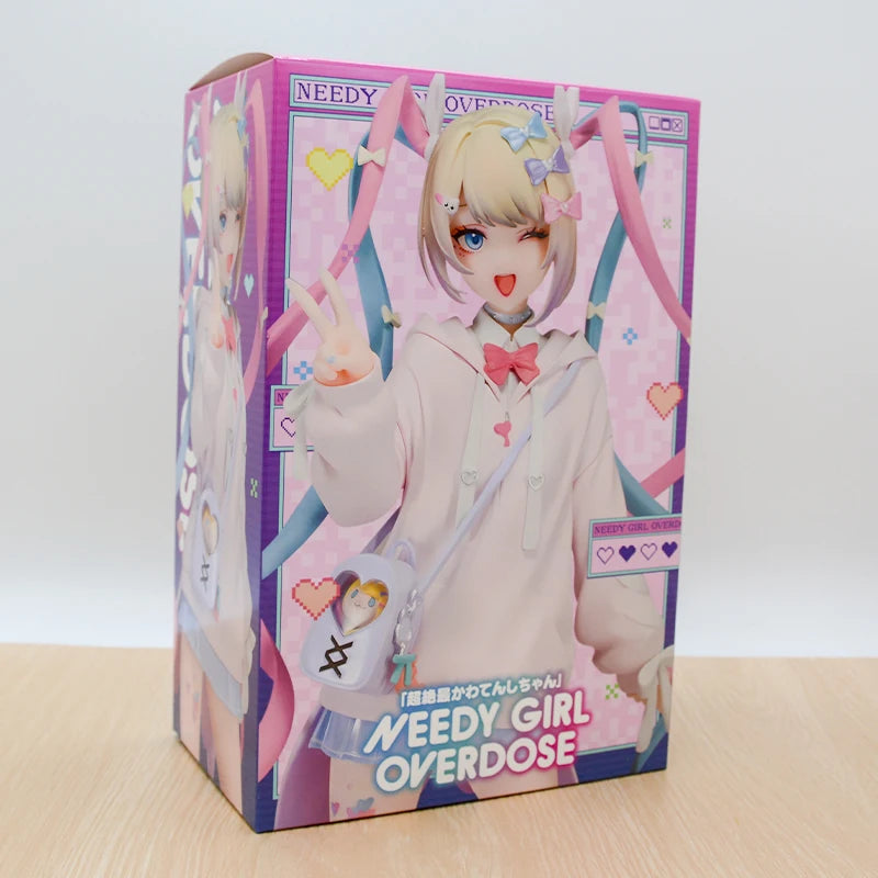 In Stock NEEDY STREAMER OVERLOAD OMGkawaiiAngel Chan Anime Girl Figure POP UP PARADE Ame-chan/Super Ten-Chan Action Figure Model