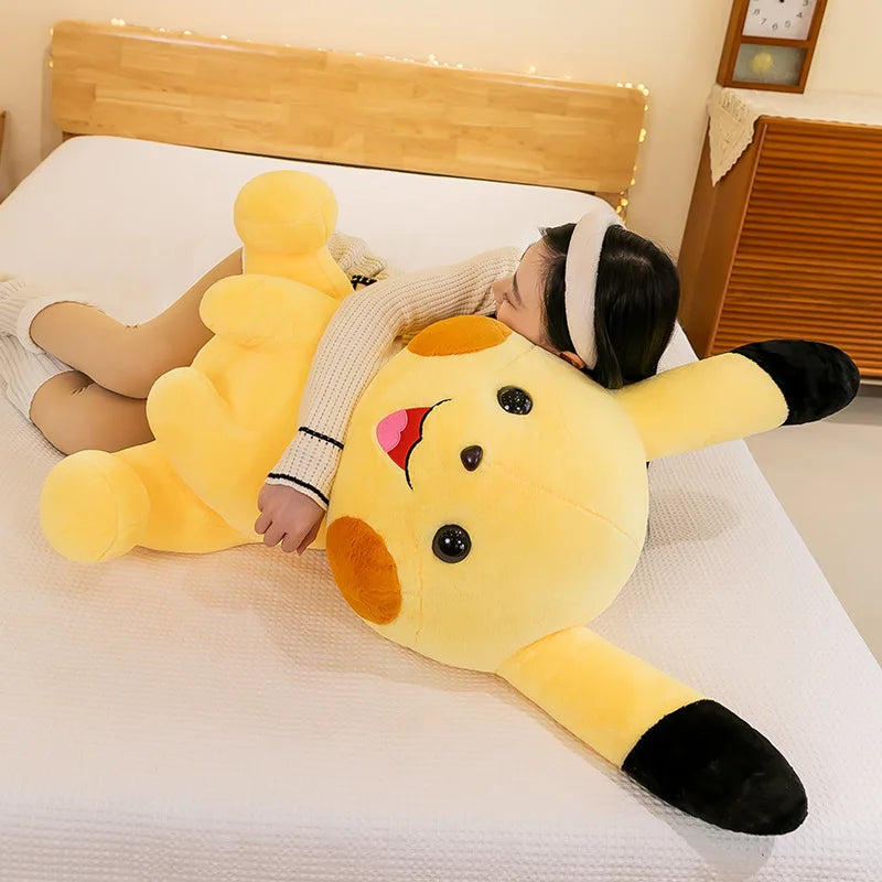 35-70CM Big Size Sitting Pikachu Plush Pokemon Cartoon Anime Peluche Kawaii Ornament Stuffed Animal Children's Toys Gifts