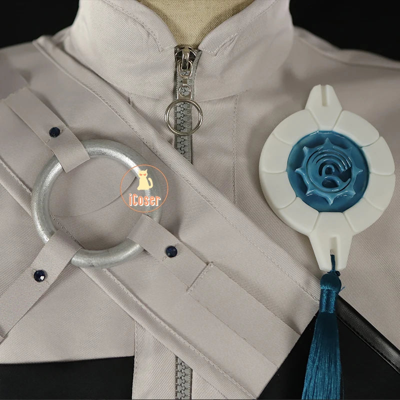 iCoser Anime Gachiakuta Zanka Nijiku Cosplay Costume Uniform Earrings Akuta Cleaners Halloween Party Women Men Festival Outfit