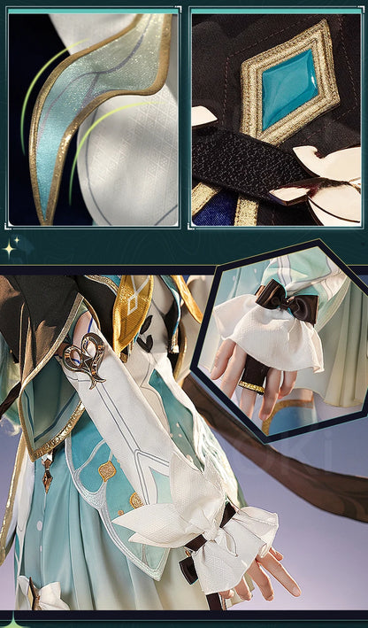 IN STOCK Firefly Cosplay Costume Game Honkai: Star Rail DokiDoki-SR HSR Female Cute Costume Outlet Firefly Cosplay Wig Halloween