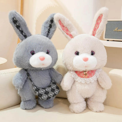 Rabbit Plush Toy Cartoon Stuffed Animal Toy and Hobby Plush Pillow Bed Sofa Back Cushion Kawaii Room Decor Kids Birthday Gift