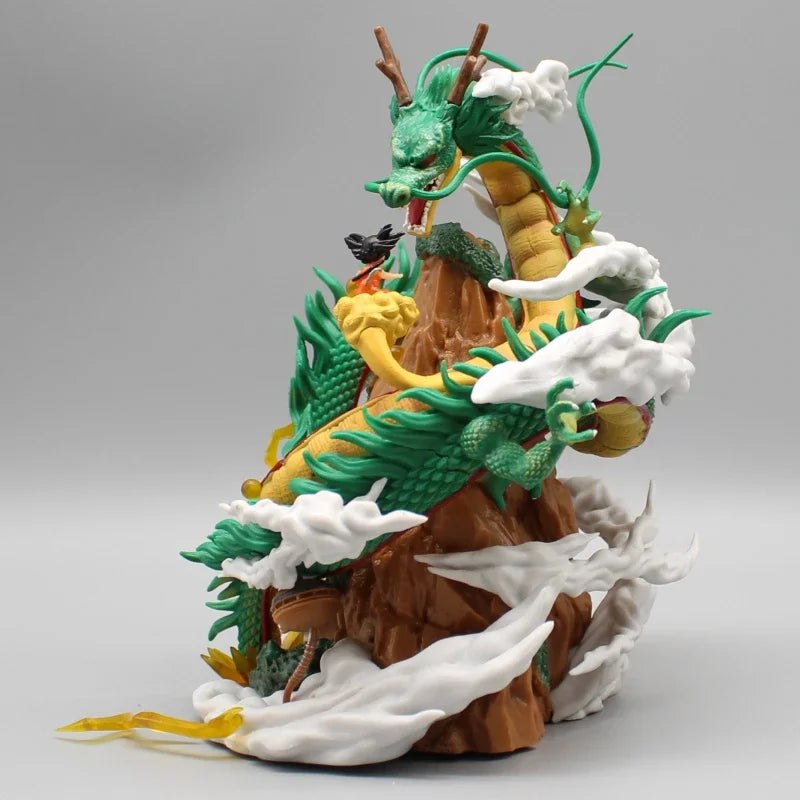 Dragon Ball Z Shenron Anime Figures Goku And Mountain Shenron Sea Shenron Action Figurine Pvc Statue Model Collection Toys Gifts