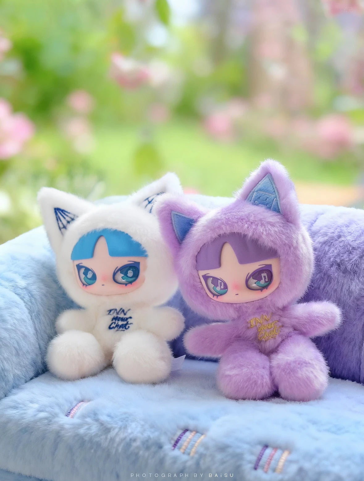 INNS Cat Inn Your Chat Series Mystery Blind Box Fluffy Kawaii Plush Doll Backpack Pendant Collectible Trendy Toy