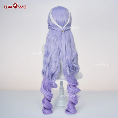 UWOWO Vivian Wig Game Zenless Zone Zero ZZZ Vivian Cosplay Wig Purple Hair Long Hair Halloween Wig