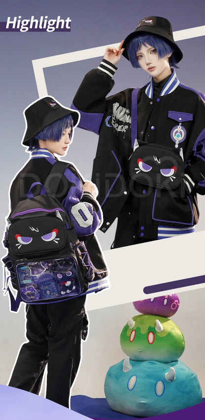 IN STOCK Wanderer Doujin Bag Cosplay Game Genshin Impact Cosplay DokiDoki-SR Scaramouche Furry Itabag Halloween Cosplay Props