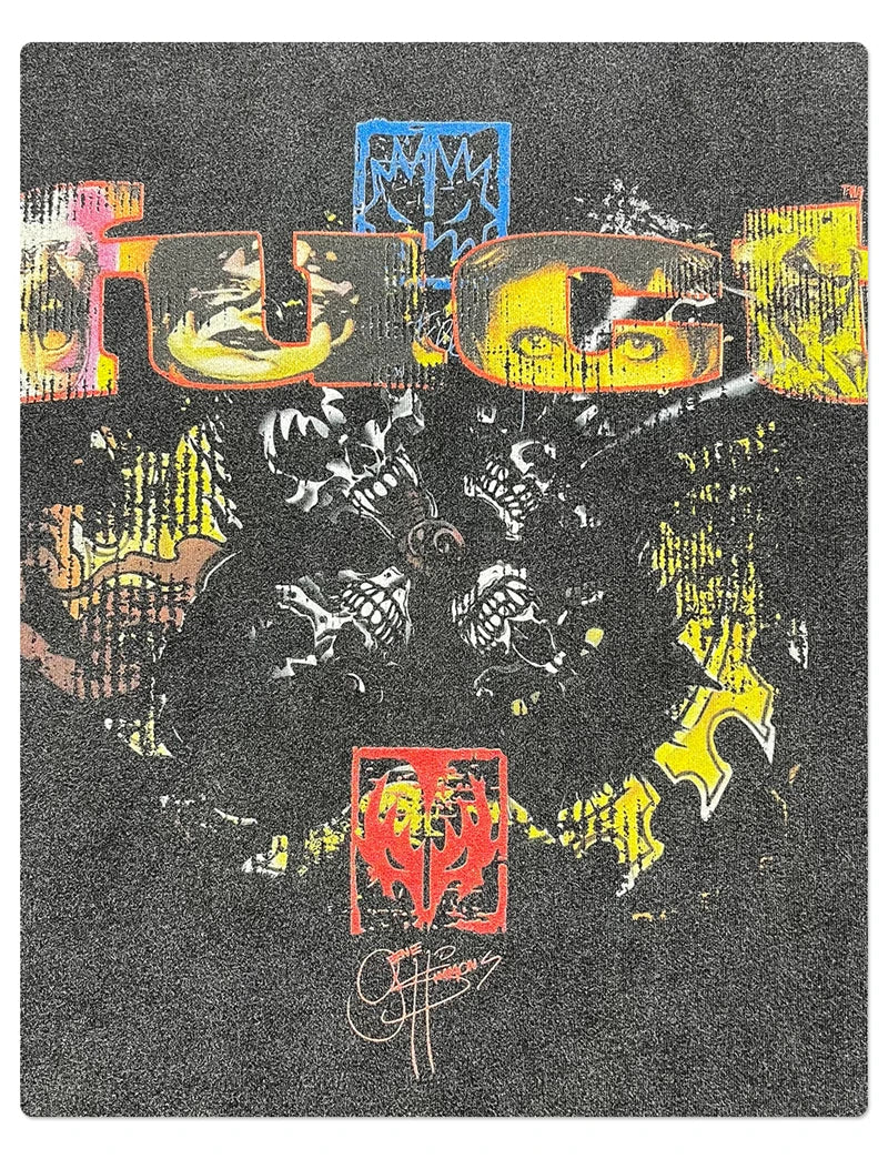 ZODF Retro 2025 Autumn Men 345gsm Washed Full Sleeve T-Shirts Unisex Heavy Weight Punk Style Printing Cotton T Shirt HY0012