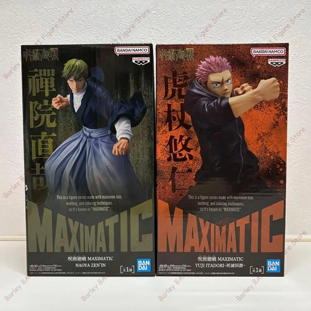 Banpresto Jujutsu Kaisen Naoya Zenin Yuji Itadori 21cm PVC Model