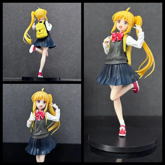 Anime BOCCHI THE ROCK! Figure Kita Ikuyo Action Figures Model Statue Collection Doll Desk Decoration Kids Toys Birthday Gift