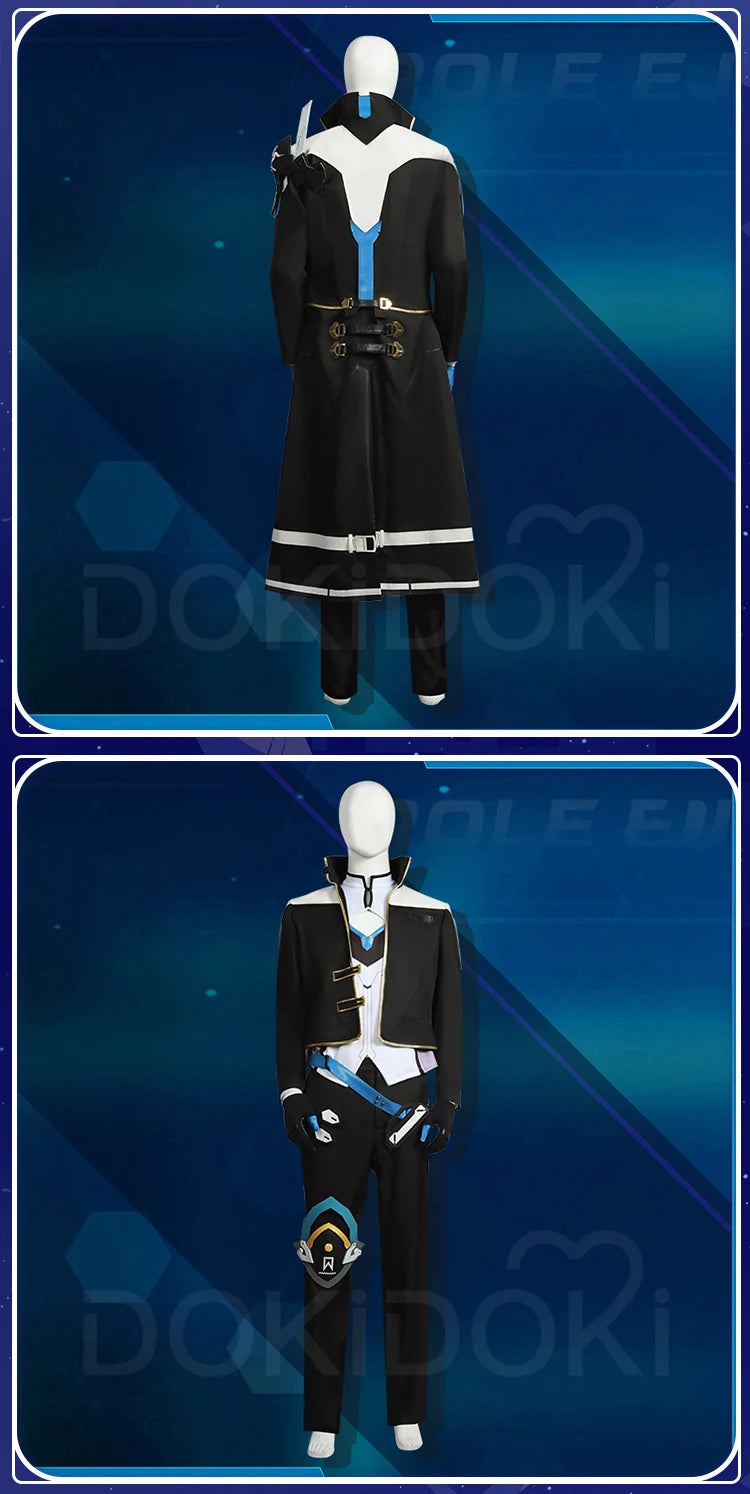 Kevin Kaslana Otto Apocalypse Cosplay Game Honkai Impact 3rd 【S-2XL】DokiDoki-R Kevin Cosplay Costume Honkai Cosplay  Plus Size