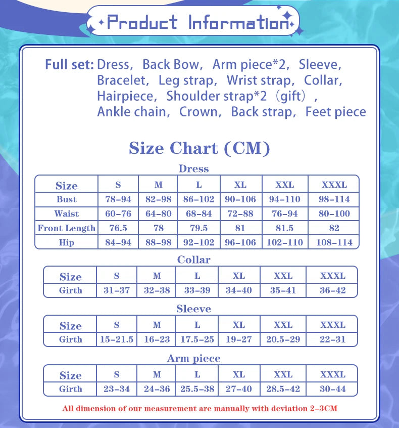 LAST BATCH UWOWO Genshin Impact Fanart Focalors Lily of the Valley Balll Gownn Dress Cosplay Costume