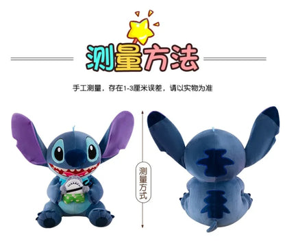35/45/60cm Big Size Stitch Disney Anime Plush Stuffed Doll Kawaii Room Decorated with Plushies Pillow Ornaments Holiday Gifts