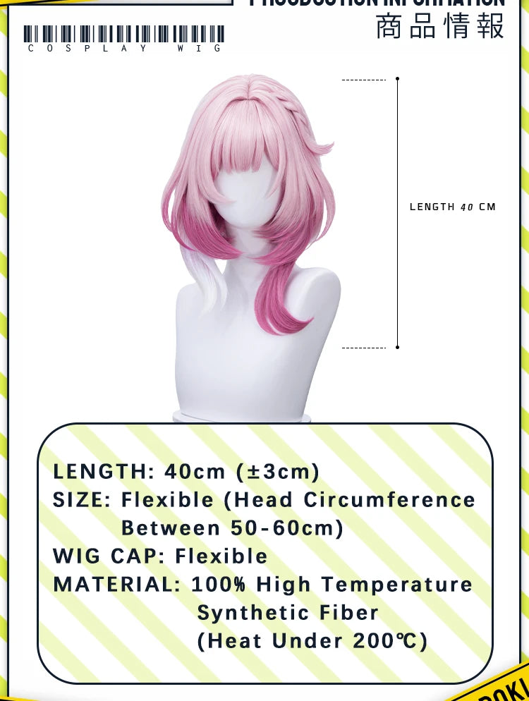 IN STOCK Mydeimos Cyrene Anaxa Polyxena Wig Game Honkai: Star Rail DokiDoki Mydei Cosplay HSR Halloween Wig Anaxa Free Wig Cap