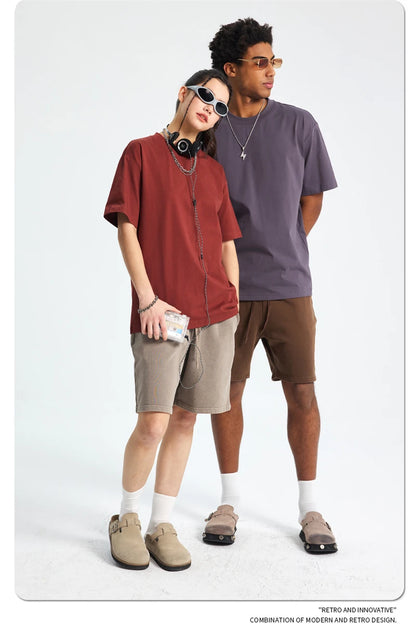 ZODF Fashion 2025 Summer Men Sorona T-Shirts Unisex Casual Cool Feeling Quick Dry O Neck 245gsm T Shirt Brand Tees HY1032