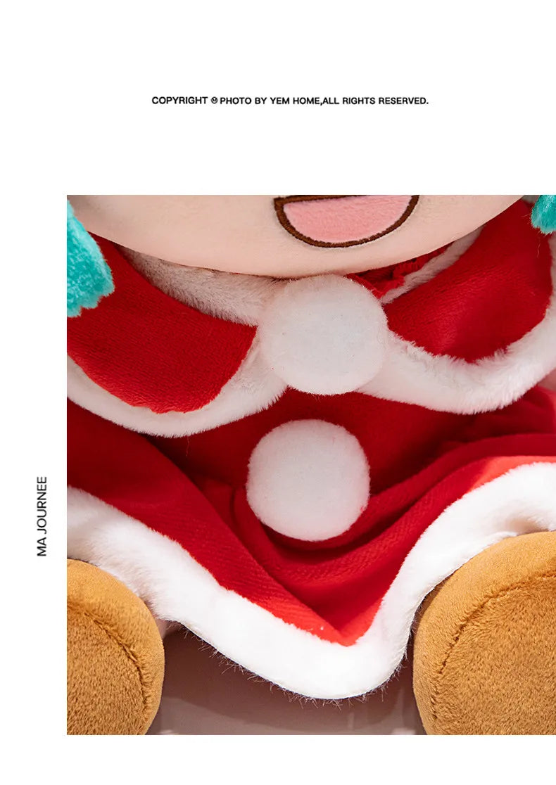 Lovely Hatsune Miku Fufu Plush Toys Preciality Classic Deep Sea Collection SEGA Hatsune Miku Stuffed Doll  Kids Xmas Gifts