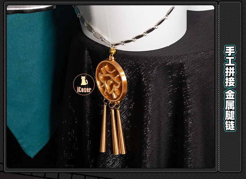 Zenless Zone Zero Lucia Cosplay Costume Wig Uniform Horns Headwear Tail Spook Shack Halloween Party for Women Girls Role Play