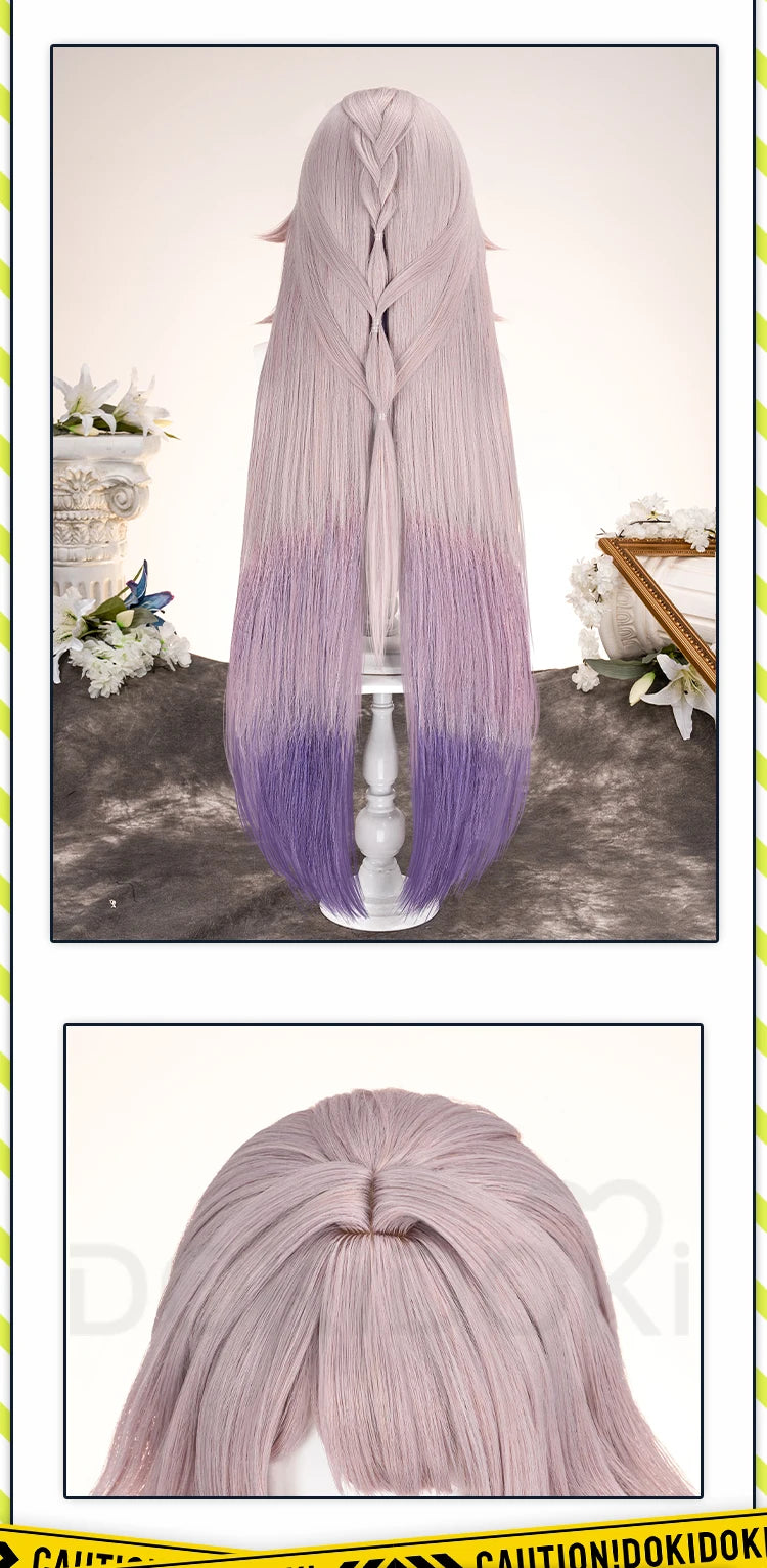 IN STOCK The Herta Cosplay Costume Game Honkai: Star Rail DokiDoki-SR HSR Women Cosplay The Herta Halloween Costume Wig