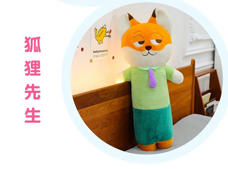 70/90/110cm Big Size Zoo Tropolis Nick Wilde Judith Laverne Hopps Disney Anime Plush Stuffed Doll Pillow Plushies Ornaments Gift