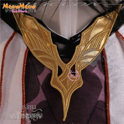 Genshin Impact Asmoday Adult Jumpsuit Polyester Costume