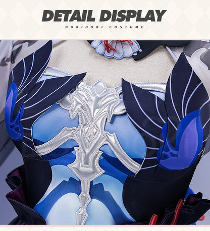 IN STOCK Hysilens Cosplay Costume Game Honkai: Star Rail DokiDoki-N HSR Women Dress Helektra Halloween Cosplay