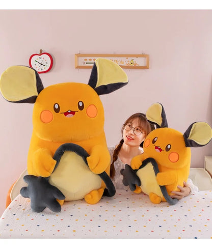70CM Big Size Pokemon Plushies Dedenne Cartoon Anime Peluche Kawaii Ornament Comfortable Soft Doll Children Toy Cushion Gift