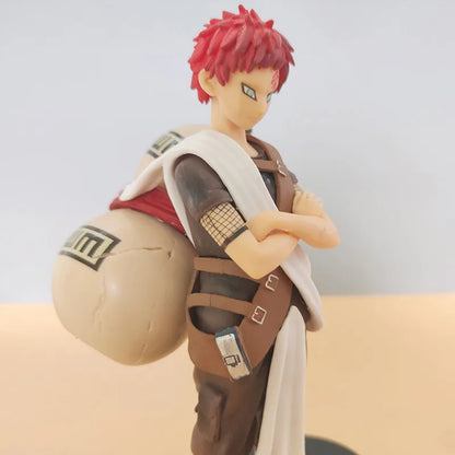 20CM Anime Naruto Ten Years of Hundred Ninja Gaara Big Gourd Decorative Model Toy Gift Collection Action Figure