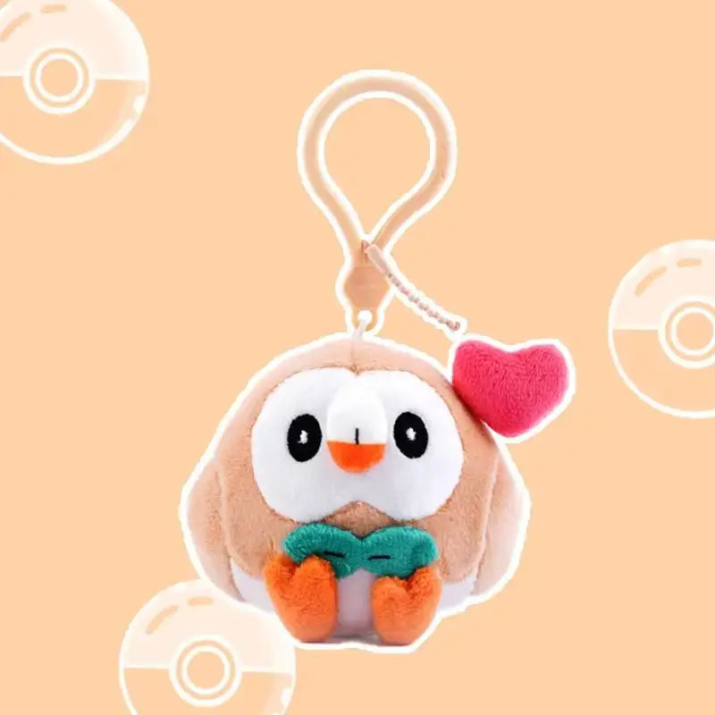 Pokemon Jigglypuff Plusle Minun Clefairy Togepi Mimikyu Kawaii Plush Stuffed Toy Keychain Backpack Pendant Keyring Birthday Gift