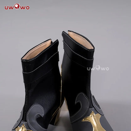 UWOWO Genshin Impact Hydro Fontaine Neuvillette Cosplay Shoes Boots