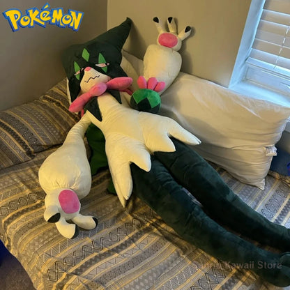 150CM Meowscarada Plush Big Size Pokemon Plushie Cartoon Anime Stuffed Kawaii Ornament Comfortable Soft Doll Toy Ornament Gift