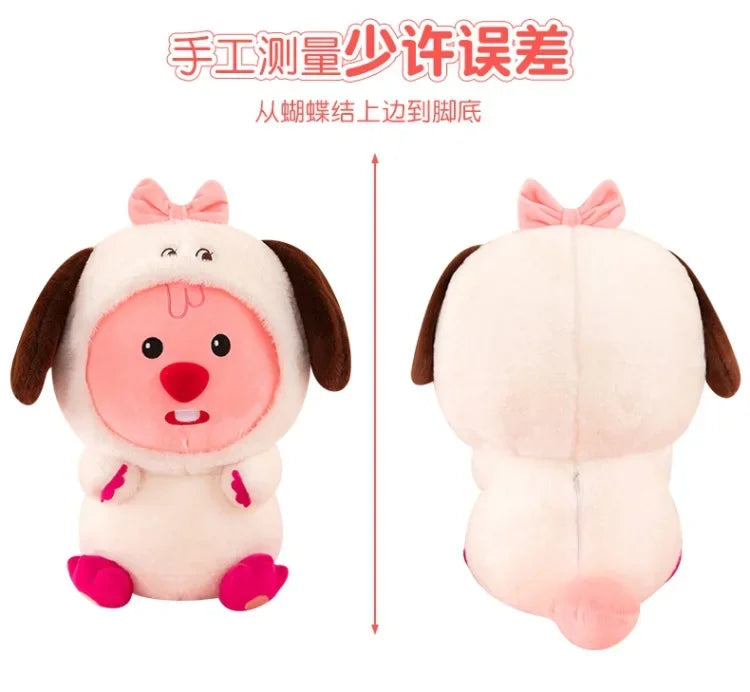 33-60cm/ Kawaii Original Anime Cartoon Plush Toy Little Beaver Rock Animal Serie Cute Plush Doll Interior Decoration Kids Gift